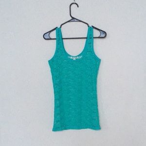 Aqua Lace Tank